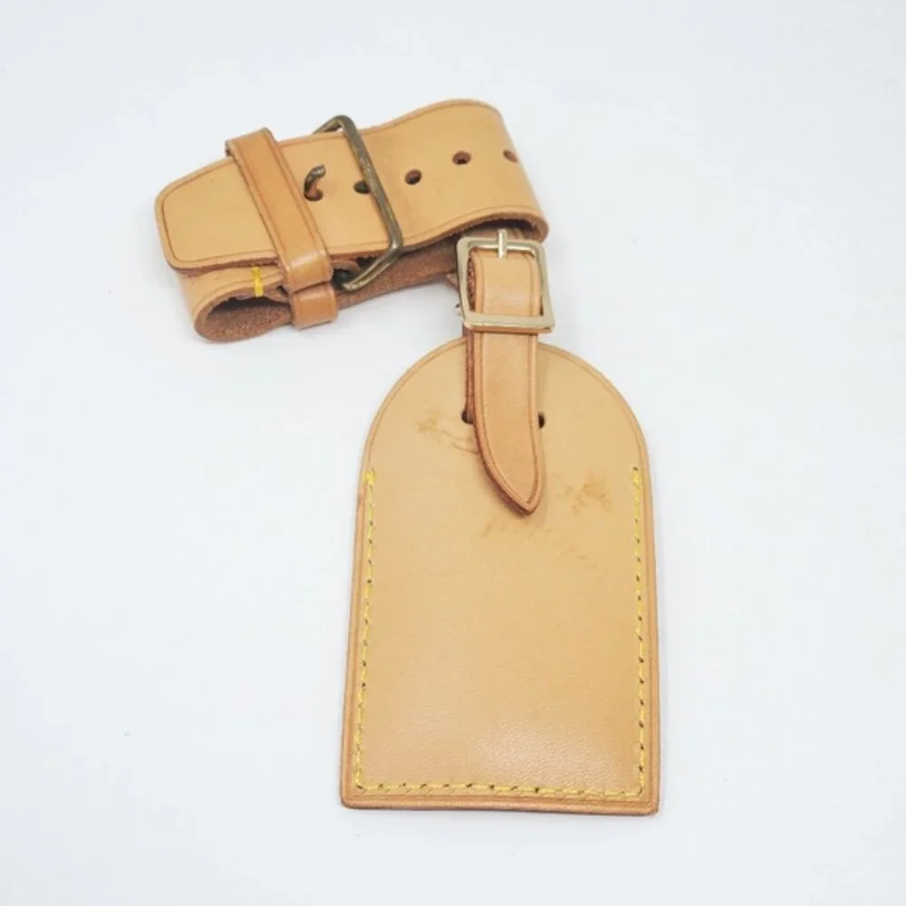 Authentic Louis Vuitton Luggage Tag / Nametag / Travel Tag 122425